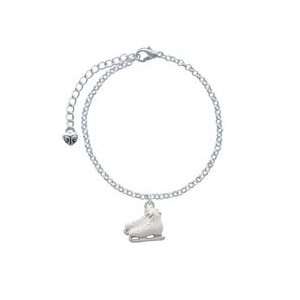 White Ice Skates Elegant Charm Bracelet [Jewelry] Jewelry