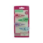 KOLE IMPORTS I Love ToysSports hair clips pack of 4 Case of 24