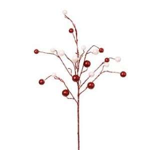 NEW Glitter Berry Spray Christmas Candy Tree Ornament  