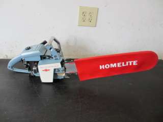 Homelite XL 12 Chainsaw with 20 Bar *NICE*  