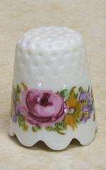 FLOWER BOUQUET THIMBLE ALTENKUNSTADT   GERMANY   TCC  