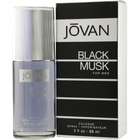 JOVAN BLACK MUSK by Jovan COLOGNE SPRAY 3 OZ