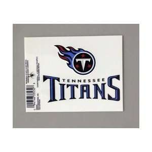  Titans Static Cling Decal Automotive