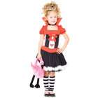 Leg Avenue Girls Red Queen Costume   Child X Small 3 4