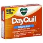 DayQuil Cold & Flu, Multi Symptom Relief, LiquiCaps