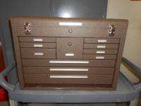 Kennedy 3611B 11 Drawer Steel Brown Wrinkle Machinists Tool Box Chest 