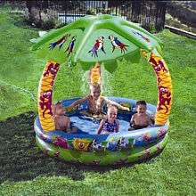 Sizzlin Cool Jungle Cruise Canopy Pool   Toys R Us   