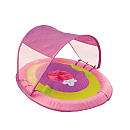 Swimways Baby Spring Float with Canopy   Pink and Purple with Flower 
