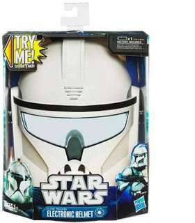 Star Wars Electronic Helmet   Clone Trooper   Hasbro   
