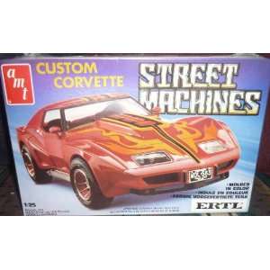  #6538 AMT Street Machines Custom Corvette 1/25th Scale 