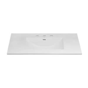  RonBow 212237 8 WH 37 8 Widespread Ceramic Lavatory Top 
