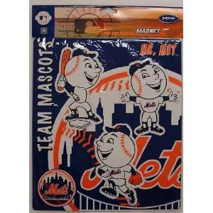   Collectibles MLB Mascot 3 Piece Magnetic Sheet   Mets Sports