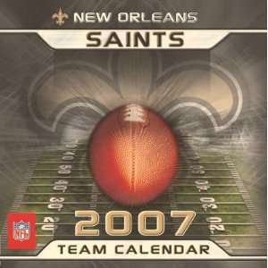 New Orleans Saints 2007 Box Calendar 
