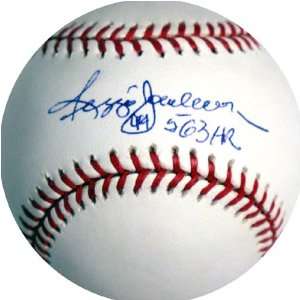   Reggie Jackson Autographed 77 WS MVP MLB Baseball Toys & Games