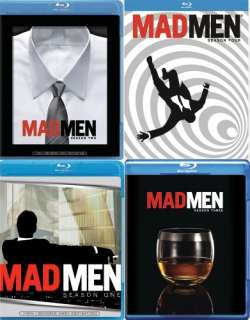 MAD MEN SEASONS 1 4 New Blu ray 1 2 3 4  