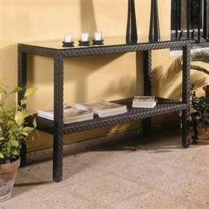   Console Potting Bench By Hospitality Rattan Patio, Lawn & Garden