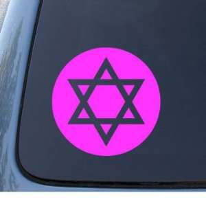 STAR OF DAVID   Jewish Hebrew   Car, Truck, Notebook, Vinyl Decal 