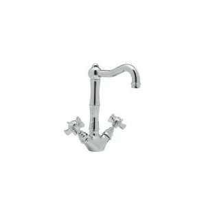  Rohl A1470XMAPC 2 Single Hole Bar Faucet W/ Cross Handles 