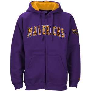  Minnesota State Mavericks Purple Automatic Full Zip Hoody 