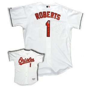  Brian Roberts Baltimore Orioles Autographed Home Jersey 