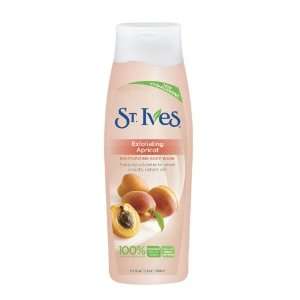  St. Ives Body Wash Exfoliating Apricot, 24 Ounce (Pack of 