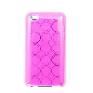 Cuffu   Pink Circle   iPod Touch 4 / Touch 4th Generation Soft Crystal 