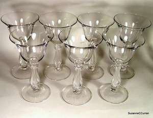Cambridge Regency STRADAVARI Lyre Wine Glass Set of Ten  