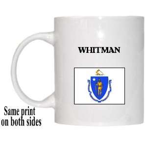  US State Flag   WHITMAN, Massachusetts (MA) Mug 