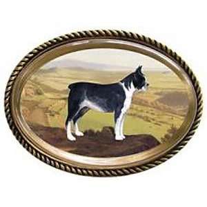  Boston Terrier Wellington Paperweight