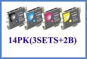 14 Refill ink T125 for Epson NX125/NX230/NX420/NX625/WorkForce 320/323 