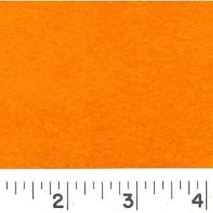  58 Wide Polar Fleece   Orange Fabric By The Yard Arts 