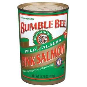 Bumble Bee Wild Alaska Pink Salmon (866703) 14.75 oz (Pack of 24 