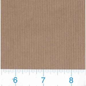  45 Wide Lightweight Baby Wale Corduroy   Fawn Fabric By 