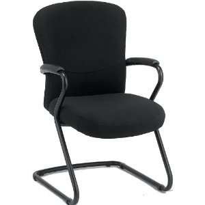  Eurotech Tribeca Raven Stretch Fabric Guest Chair Office 