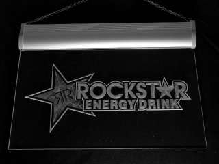 a228 b Rockstar Energy Drink Beer Bar Neon Light Sign  