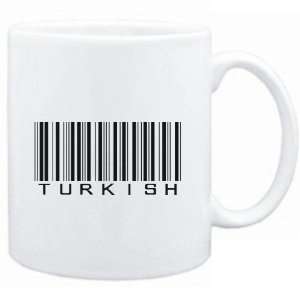  Mug White  Turkish BARCODE  Languages