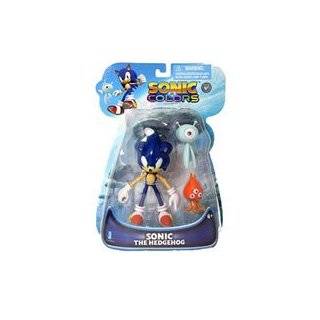 Sonic the Hedgehog ~5 Mini Figure & 2 Wisp Figures Sonic Colors 5 