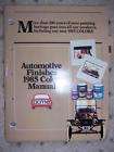 1985 Acme Auto Finish Paint Color Manual Truck AMC GM X