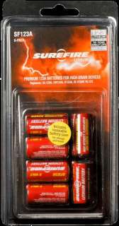 PACK OF (6) 123A LITH 3 VOL BATTERIES _SUREFIRE #SF6 BC 084871310901 
