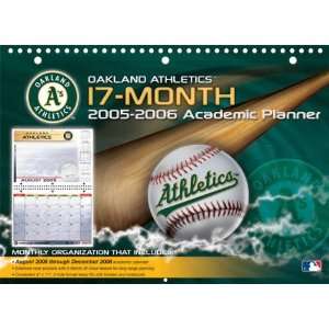  Oakland Athletics 2006 8x11 Academic Planner Sports 