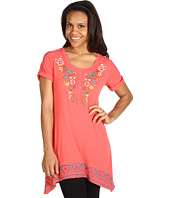 JWLA Rebecca S/S Henley Swing Hem Tunic $91.99 ( 45% off MSRP $166.00 