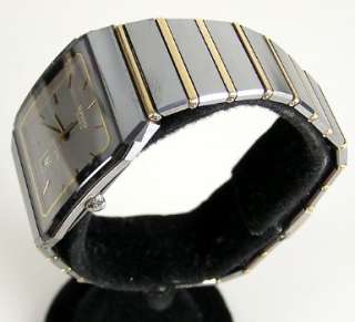   1601 Blue Dial Stainless 18KW Gold Bezel Jubilee Bracelet Watch  