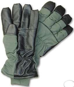 NOMEX AIR FORCE COLD WEATHER FLYERS GLOVES 10 HAU 15/P  
