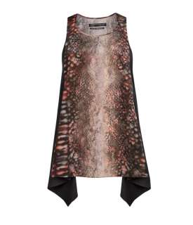 Python Ottavia Vest, Women, Tops, AllSaints Spitalfields