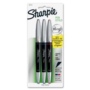  Sanford Ink 1800132 Sharpie Pen, Retractable, Soft Grip 