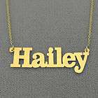 10K Gold Any Name Personalized Necklace Jewelry NN28