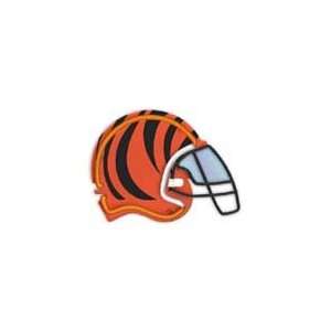  Cincinnati Bengals Neon Football Helmet   Super Bowl Neon 