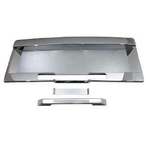 Hummer H2 Chrome Rear License Plate Frame and Handle Covers Fits the 