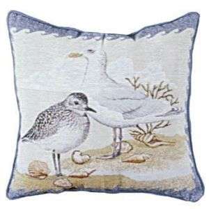Beach Sea Birds Tapestry Throw Pillows Decor Set  