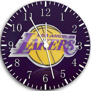   LOS ANGELES LAKERS Logo Wall Clock room Decor #93 Fast shipping  